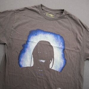 Travis Scott Utopia Tour T Shirt Mens M Gray Graphic Print Short Sleeve I Know